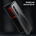 thumbnail image 4 of SaniMore for Samsung Galaxy Z Fold 3 Electroplating Folding Case, Rugged PC High Transparent [Not Yellowing Technology] Full Body Protective Case for Samsung Z Fold 3 Women Men, Clear, 4 of 8