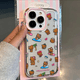 thumbnail image 3 of Funda de teléfono de playa Sexy negra de Hello Kitty para iPhone 16 15 14 13 12 11 Pro Max XR XS MAX 7 8 Plus Y2K Pink Girl Laser ShiningCover, 3 of 5