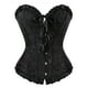 thumbnail image 1 of Mujeres Cintura Entrenador Corsé Control De La Barriga Curvas Encantadoras Encaje Body Shaper Tank Top Negro M, 1 of 8