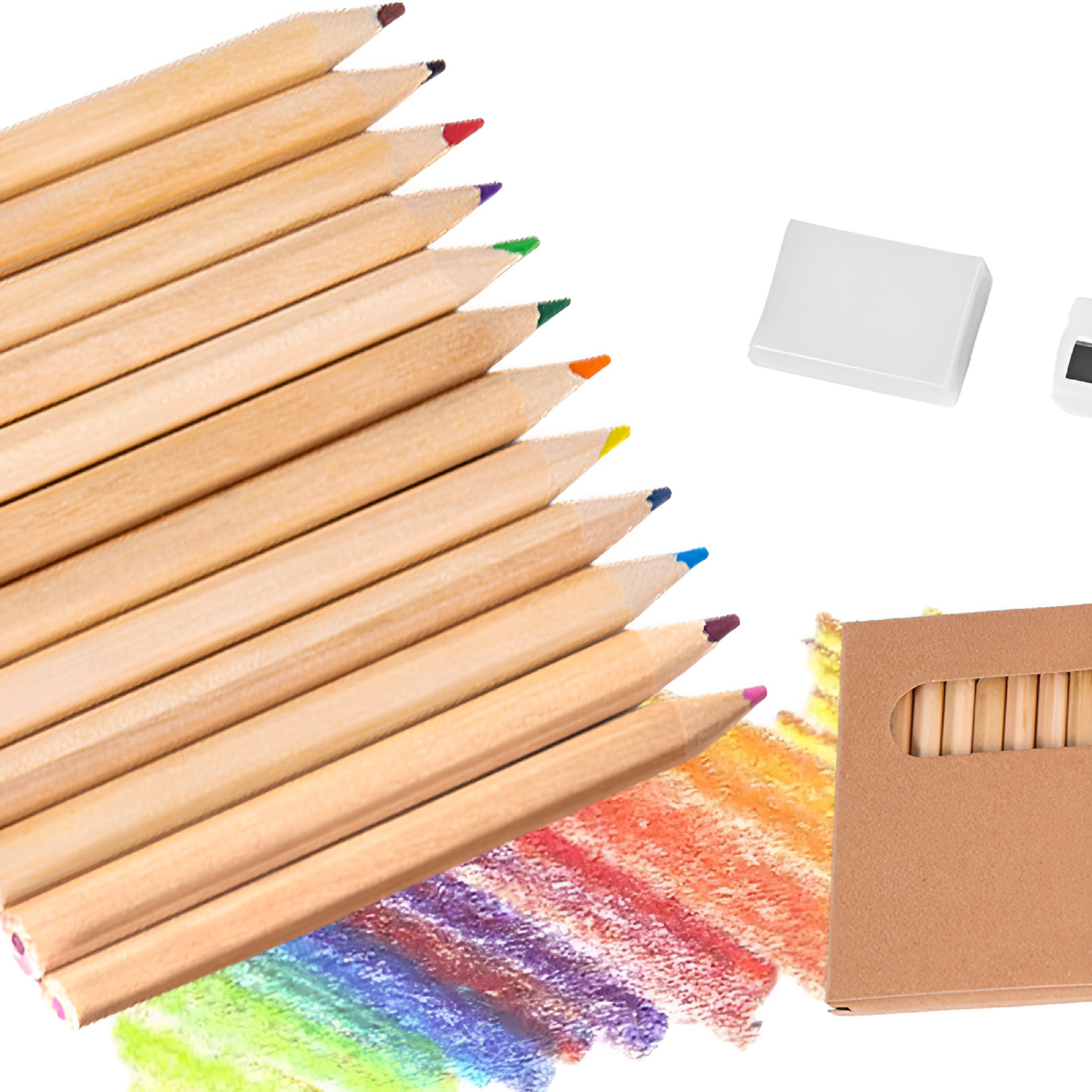 CCOCC 2026 New Mini Drawing Class Colored Pencil Set for Kids Back to School Supplies Portable Short Fat Pencils,Colored Pencils Bulk for Art,Drawing,Sketching,Crafts