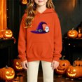 thumbnail image 2 of Weebloom Kids Halloween Hoodies For Boys Girls Cute Graphic Fleece Toddler Hoodie Pullover Tops With Pocket,Size 4-14 Y, 2 of 4