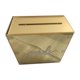 thumbnail image 4 of Caja de regalo para boda, hucha de acrílico para boda, ideal para fiestas de baby shower. Dorado, 4 of 9