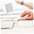 thumbnail image 3 of Mobutofu 8Pcs Mousepad Rubber White DIY Mouse and Keyboard Pad, 3 of 8