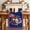 Navy Blue, Red, White, Silver, variant on 250th Anniversary Table Runner 70 Inches, Independence Day Floral Navy Blue Bed Runner Dresser Scarves Tabletop for Indoor Outdoor Parties/Ceremony/Banquet, 13" x 70"