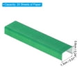 thumbnail image 2 of Uxcell Grapas para Engrapadora, Paquete de 6 (1000 Grapas por Paquete) Grapas Estándar 26/6 de 1/4 Pulgada de Longitud Sin Atascos Verde, 2 of 7