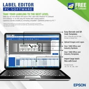 مجموعة صانع الملصقات الصناعية Epson LABELWORKS LW-Z5000PX - الملحقات، لفات الملصقات السائبة PX 147، طابعة سطح المكتب