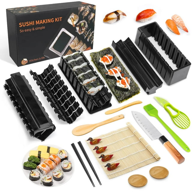 Kit para hacer sushi MLRYH Set para hacer sushi para principiantes (21 piezas)