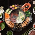 thumbnail image 2 of Food Party 2 in 1 Electric Smokeless Grill and Hot Pot, 2 of 6