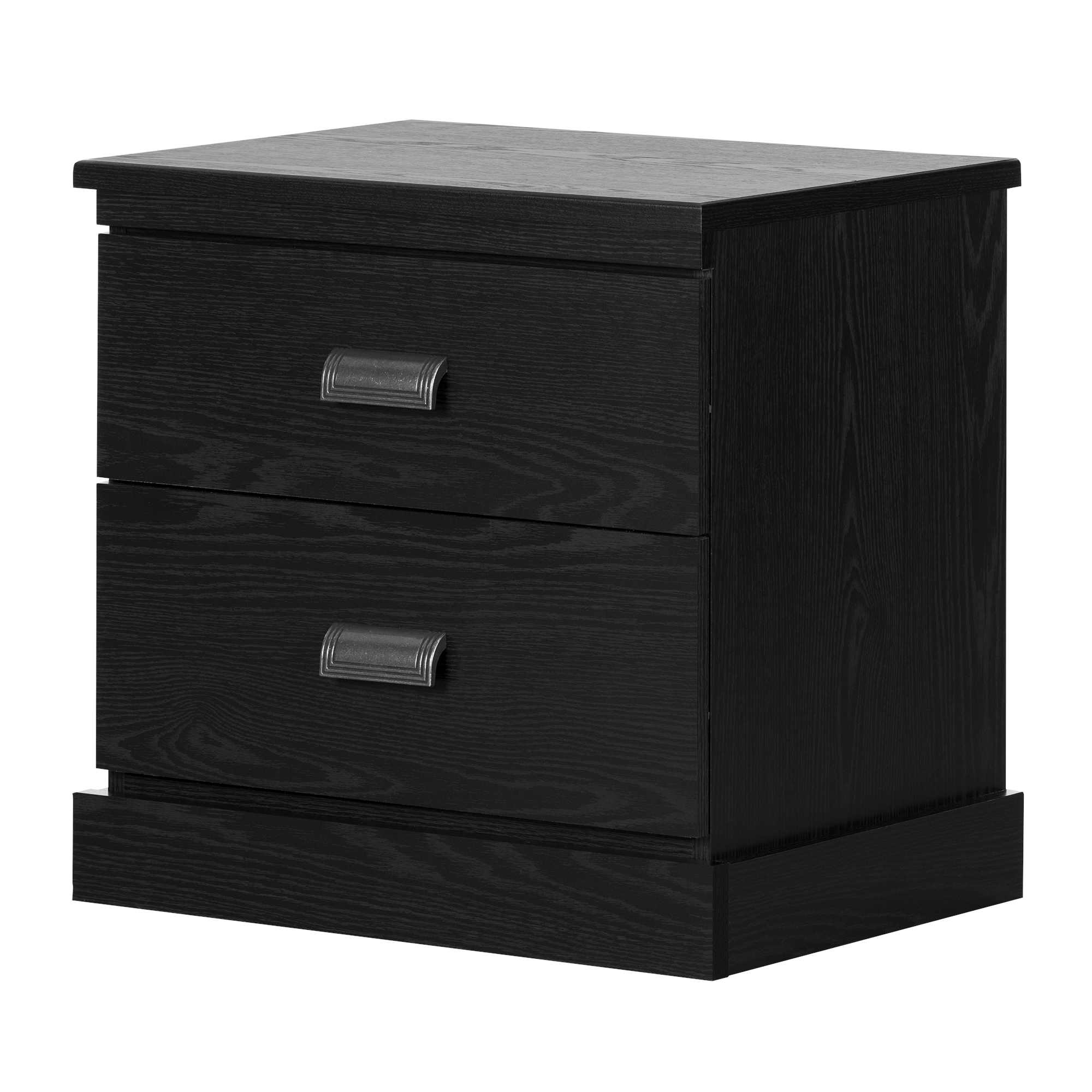 South Shore Gloria 2 Drawer Nightstand Multiple Finishes Walmart Com Walmart Com
