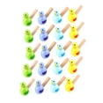 thumbnail image 1 of Cartoon Bird Shaped Whistles 20Pcs Assorted Color for Children Birthday and Holiday, 1 of 8