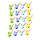 thumbnail image 1 of EeaseMX 20 silbatos de madera con forma de pájaro de dibujos animados, divertidos juguetes para niños., 1 of 7