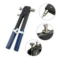 thumbnail image 1 of 110pcs Rivet Nut Tool Kit Set Blind Rivet Nut Hand Riveter Wrench Threaded Insert Rivnut Nutsert M3/M4/M5/M6/M8, 1 of 5