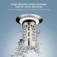 thumbnail image 4 of Bathroom Sink Drain Strainer Stopper - Universal Stainless Steel Strainer with Pop-Up Design Basket Hair Catcher for Sink Stopper Replacement (2PCS) W, 4 of 4
