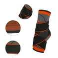thumbnail image 3 of Unique Bargains Ankle Support Braces Unisex Adjustable Compression Ankle Brace for Sports One Size Fits Most Orange, 3 of 7