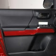 thumbnail image 6 of TINKI for Toyot@ Tacoma 2015 2016 2017 2018 2019 2020 2021 2022 2023 Soft Carbon Fiber 3D Sticker Inner Door Panels Decorative Stickers Car Accessories, 6 of 7