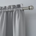 thumbnail image 3 of Mainstays Solid Blackout Curtain Panel Pair, Set of 2, Light Gray, 30”W x 63”L, 3 of 5