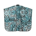 thumbnail image 2 of ZICANCN Hair Cutting Cape for Adults,Zebra Leopard Print Animal Cape Salon Barber Cape for Hair Stylist Shampoo Capes Waterproof , 55x66 Inch, 2 of 7