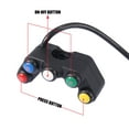 thumbnail image 4 of Universal Motorcycle 7/8" Handlebar Switches Assembly 5 Buttons Plastic, 4 of 5