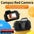 thumbnail image 2 of Miniature Camera USB Camera Small Webcam 1080P for Lawyers and Journalists Convenient and Powerful Device Integrated Camera Mini DV Digital Camera 1080P Retro SLR Camera with 0.96inch Displa, 2 of 9