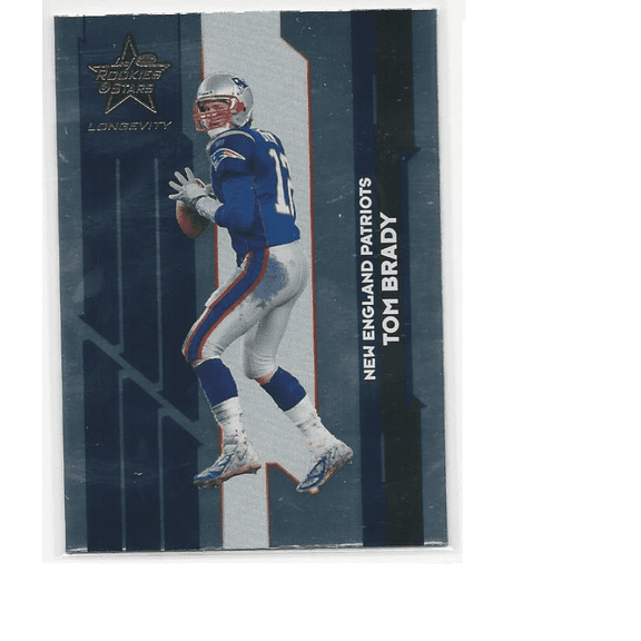 Collectible 2006 Donruss Leaf Rookies & Stars Tom Brady #65 NM-MT