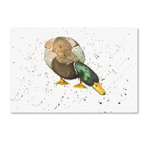 Trademark Fine Art 'Duck 4' Canvas Art by Michelle Campbell
