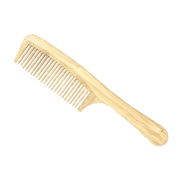 Peine para desenredar el cabello, peine alisador, herramienta de estilismo, evita , peine de peluquería de bambú para mujeres, cabello ondulado