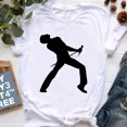 thumbnail image 3 of Camiseta Vintage de Freddie Mercury para mujer, ropa de la banda de la Reina, camiseta de Hip Hop para mujer, camiseta Hipster de Rock Retro, Tops para mujer 2024, 3 of 5