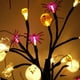 thumbnail image 2 of Luz de árbol de abedul espeluznante negra de 60 cm alimentada por batería (murciélago fantasma de calabaza), 2 of 4