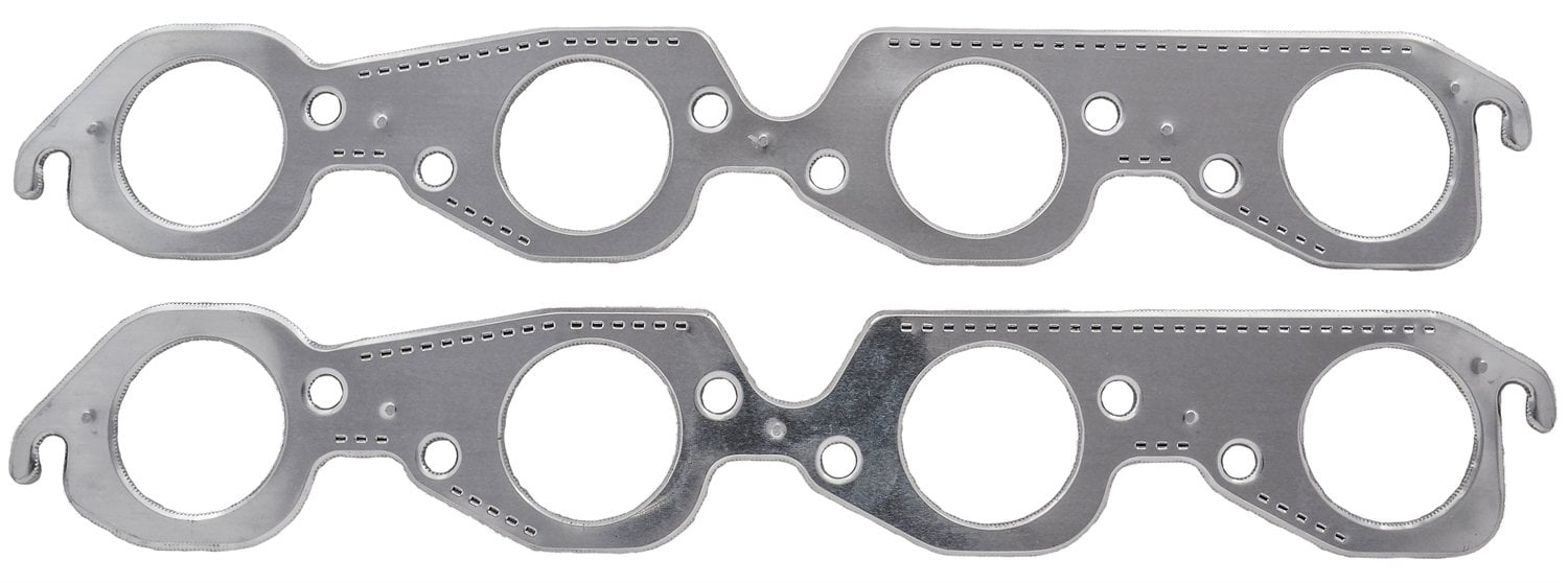A-Team Performance Square Port Reusable Exhaust Gasket Compatible With Big Block BBC Chevrolet 396 427 454