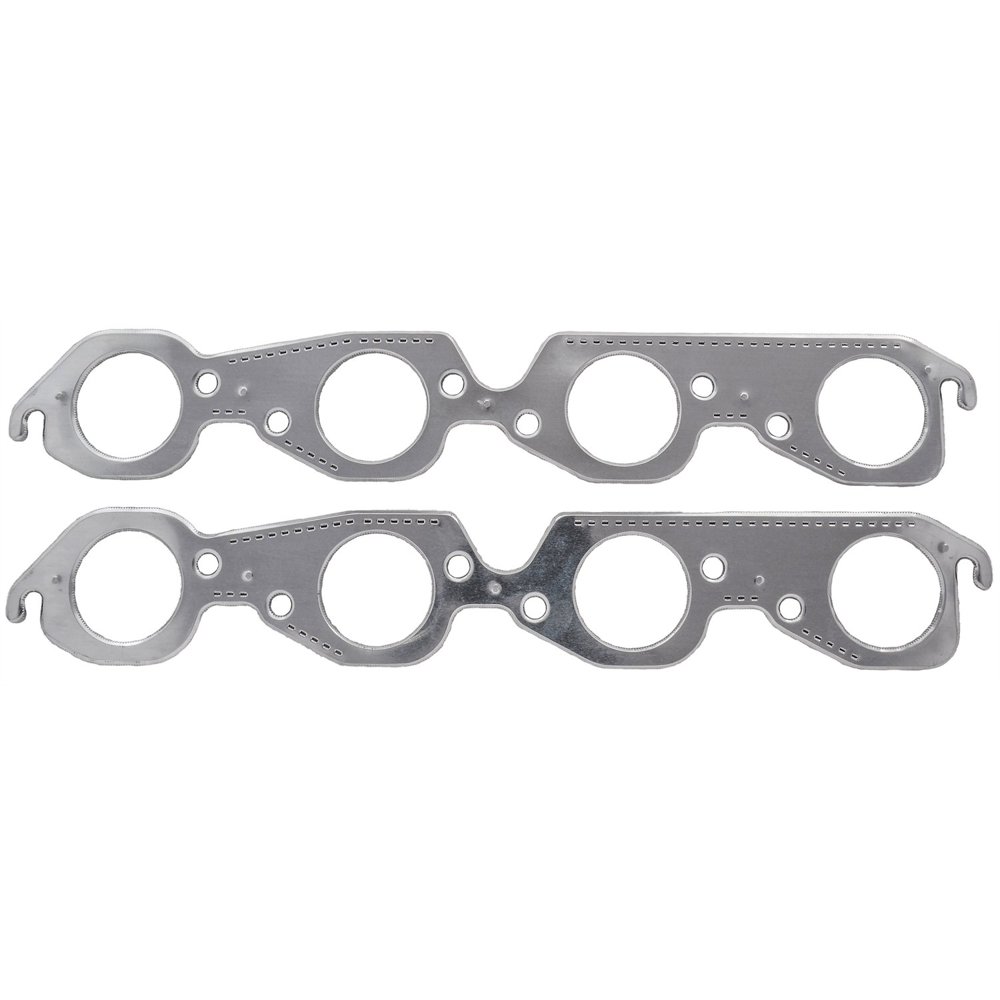 JEGS 212157 Aluminum Header Gaskets for Big Block Chevy Round Ports