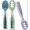 07 - Nature Friends, variant on NumNum Baby Spoons Set, Baby Essentials Pre-Spoon GOOtensils for 6+ Months, First Stage Self-Feeding Spoons for Baby Led Weaning (BLW), Silicone Toddler Utensils, BPA-Free, 2 Pack Beige/Mauve