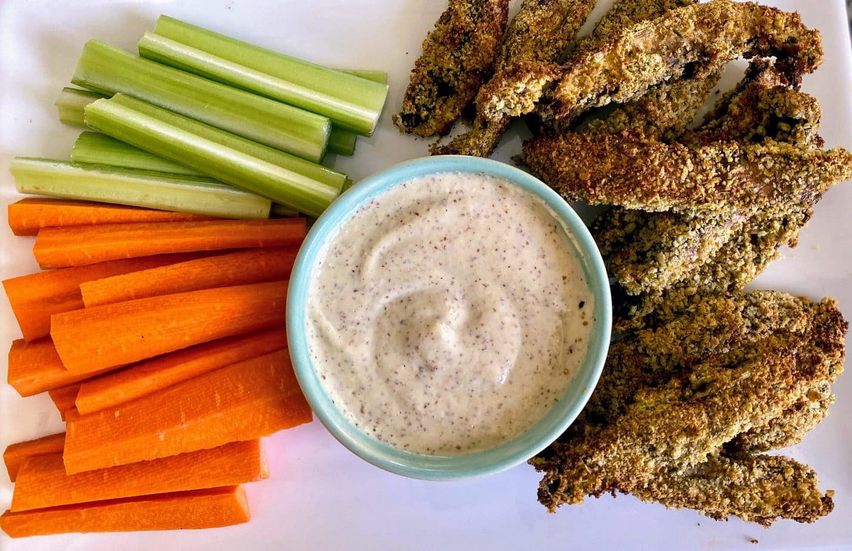 Pack of 6, Fred's, Breaded Portobello Mushroom Fries, 2 Pounds