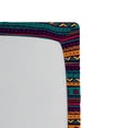 thumbnail image 3 of Ambesonne Striped Fitted Sheet, Retro Aztec Art, Twin XL Size, Teal Plum and Orange, 3 of 3