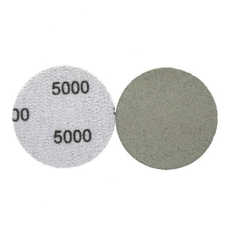 

5pc 2inch Sanding Disc Sponge Sandpaper Hook And Loop Foam Sandpaper Wet & Dry 3000/5000 Grit For Polishing Sander Accessories