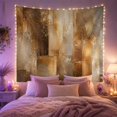 thumbnail image 2 of Swirling Brushstrokes Among Earthy Color Blocks, Dramatic Abstract for Art Lovers, Industrial Wall Art, Housewarming Gift, Tapestry Wall Hanging for Studio and Living Room, 2 of 7