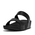 thumbnail image 1 of Slides FitFlop LULU Leather ED4090-050 para mujer - Negro, 1 of 5