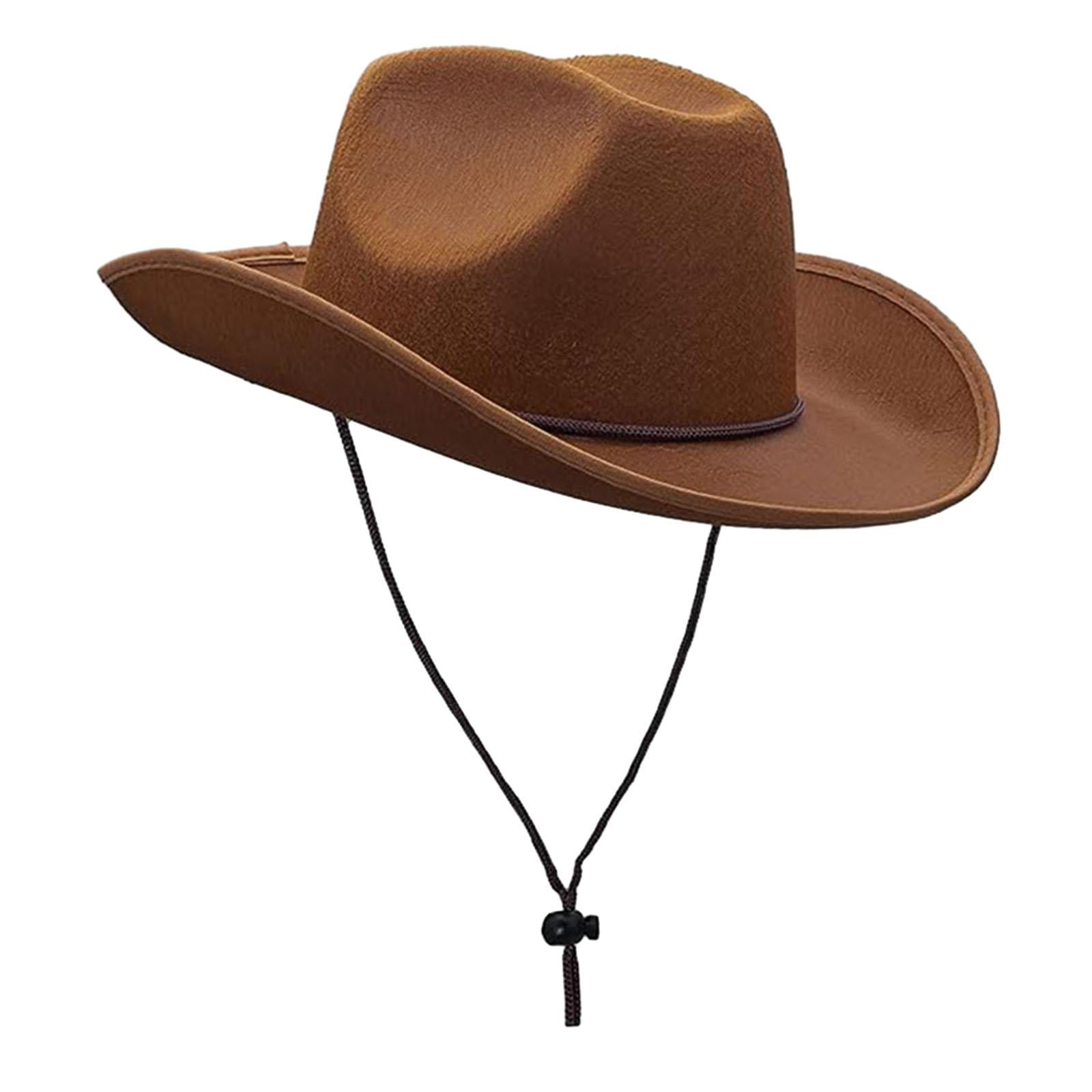 Sharplace Western Cowboy Hat Sunhat Durable Casual Wide Brim  display picture 1