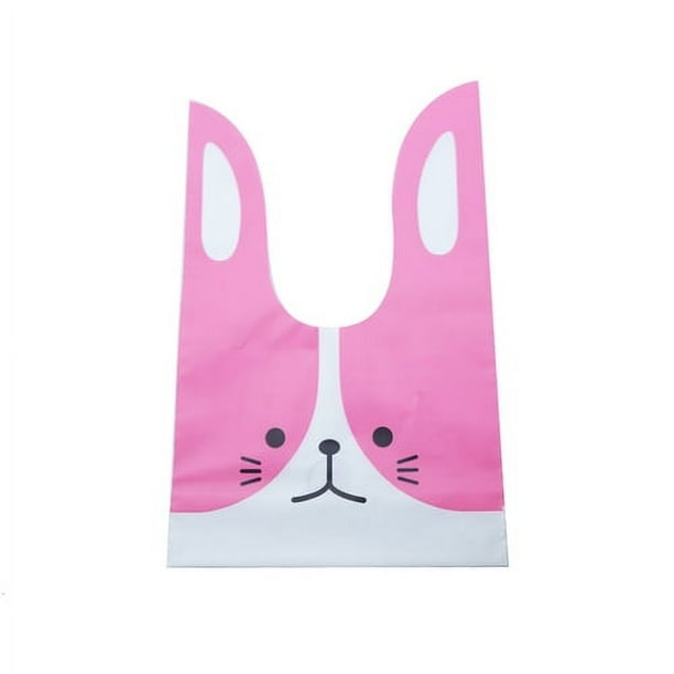 Venta 20/lote lindo conejo zanahoria oreja bolsa de galletas
