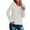 White, variant on Duoif Sweaters for Women Trendy Ladies Round Neck Long Sleeve Pullover Top Solid Color Fashion Casual Bottoming Shirt Knit Sweater Women's Sweaters Womens Tops A L