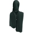 thumbnail image 4 of AIR-Women Chiffon Hijab Muslim Head Wrap Scarves Rhinestone Long Scarf Pashminas Shawls Solid Wraps Under Scarf, 4 of 4