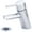 Polished Chrome, variant on Olympia Faucets L-6051G I2 1.2 GPM Single Hole Bathroom Faucet - Chrome