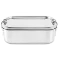 thumbnail image 1 of 800ml stainless steel food box with secure lock clips, 1 of 5