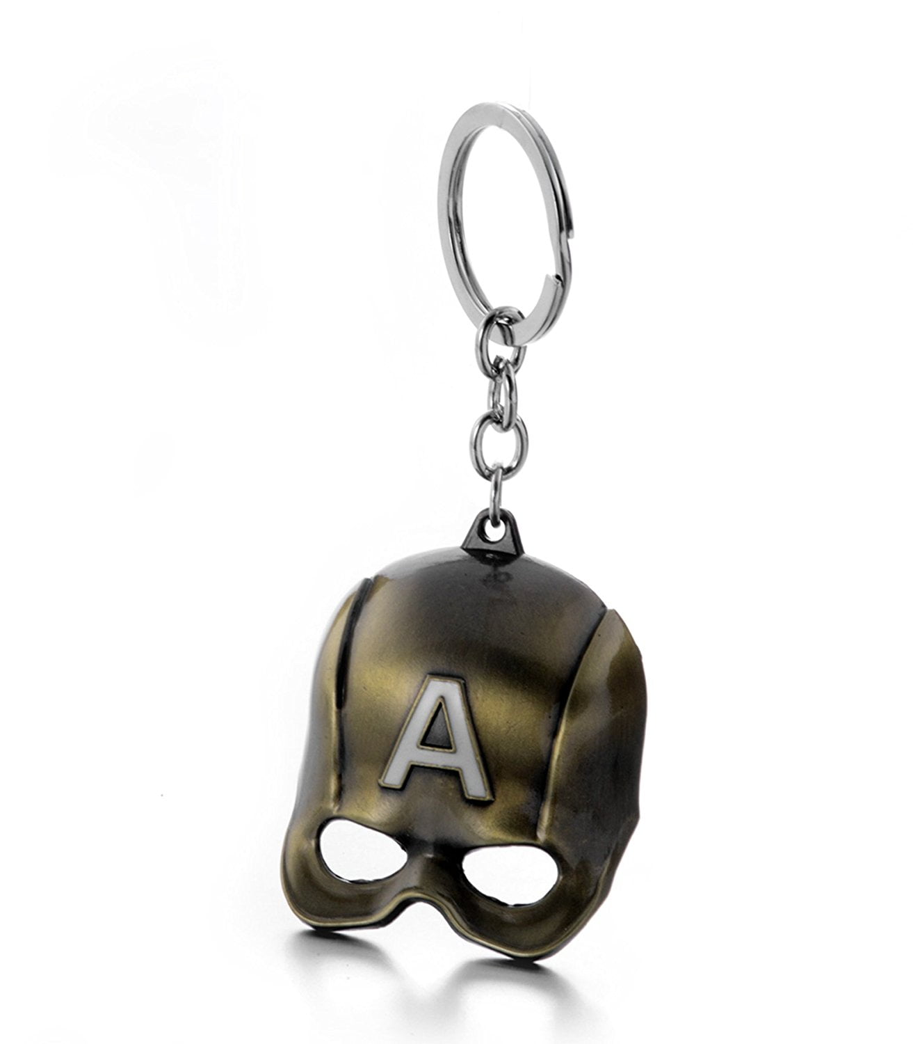 Marvel Avengers Iron Man Mask Alloy Key Chains Keychain Keyfob Keyring 