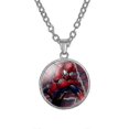 thumbnail image 1 of 2024 Spiderman Anime Character Necklace Boys Girls Birthday Gifts Kids Gift Toys, 1 of 5