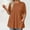 Brown, variant on Txenfivo Plus Size Tunic Tops for Women Loose Fit Summer Trendy 2025 Oversized Womens Short Sleeves Flowy Hem Tshirts with Side Pockets, White, L-5XL
