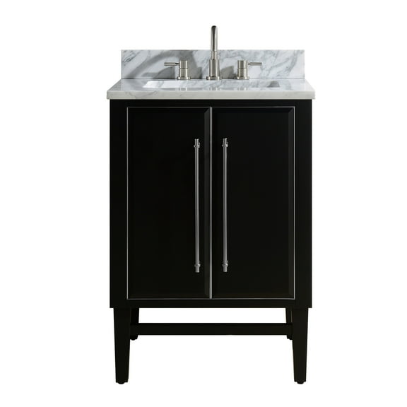 Avanity Mason-Vs25-S-C Mason 24" Free Standing Single Basin Vanity Set - Black