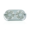 thumbnail image 2 of Yuarrent Ventilador de escritorio 3 modos Enfriador de aire de enfriamiento de verano portátil ajustable Electrodomésticos Verde, 2 of 6