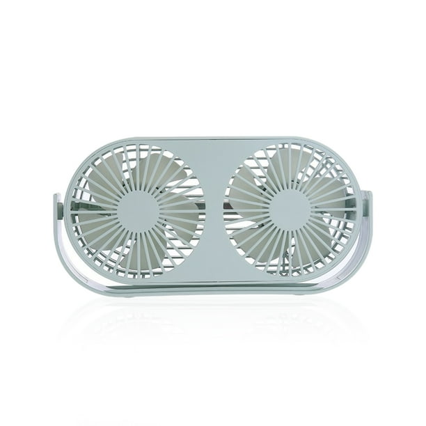 Ventilador de escritorio portátil ajustable Billuyoard Refrigeración de verano Hogar Interior Trabajo al aire libre Estudio Electrodomésticos Verde
