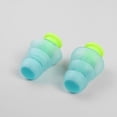 thumbnail image 2 of Miangastore Bouchons d'Oreilles DJ Bleus pour Protection Auditive en Silicone Réutilisables et Lavables 1 Paire, 2 of 8