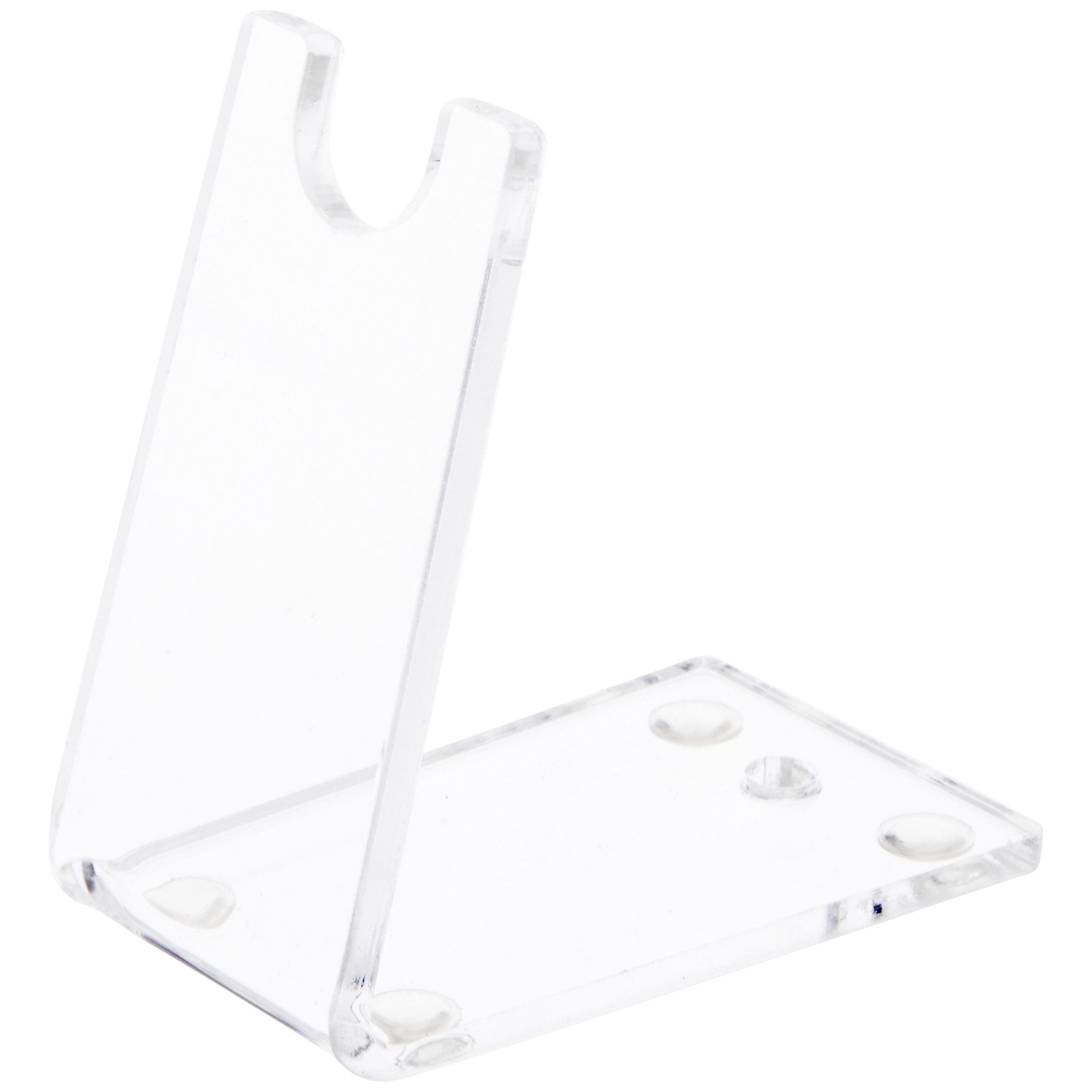 Plymor Clear Acrylic 1 Pen Display Holder, 2.5" H x 1.5" W x 2.5" D